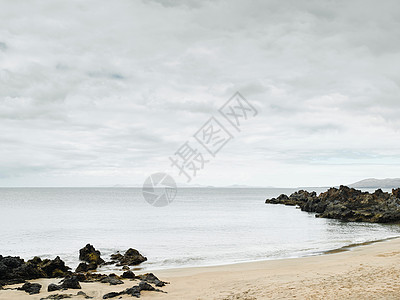 西班牙兰萨罗特海滩图片