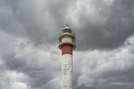 西班牙韦尔瓦灯塔顶部图片