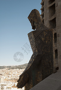  西班牙巴塞罗那雕像图片