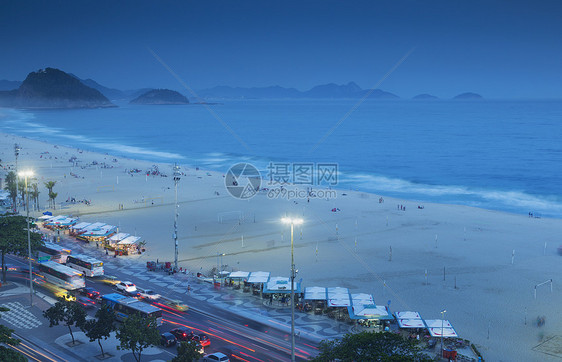 巴西里约热内卢海滩之景图片