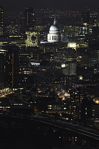英国伦敦圣保罗的空中俯瞰图图片