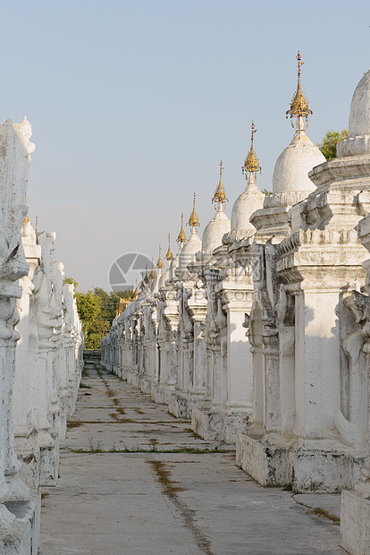 库索达帕戈寺庙缅甸曼德勒山明顿国王世界最大一本书图片