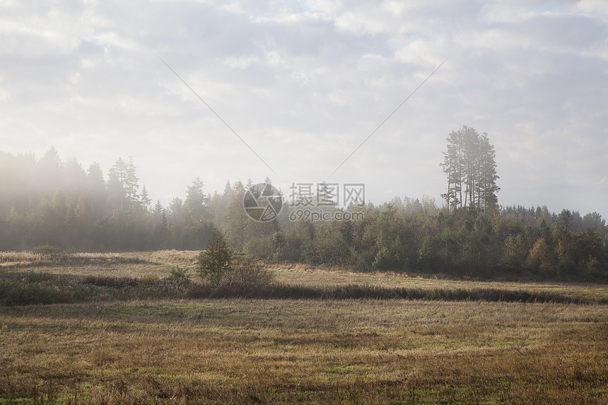 芬兰萨默尼米的乡村景观图片