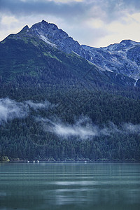 美国阿拉斯加海因山湖图片