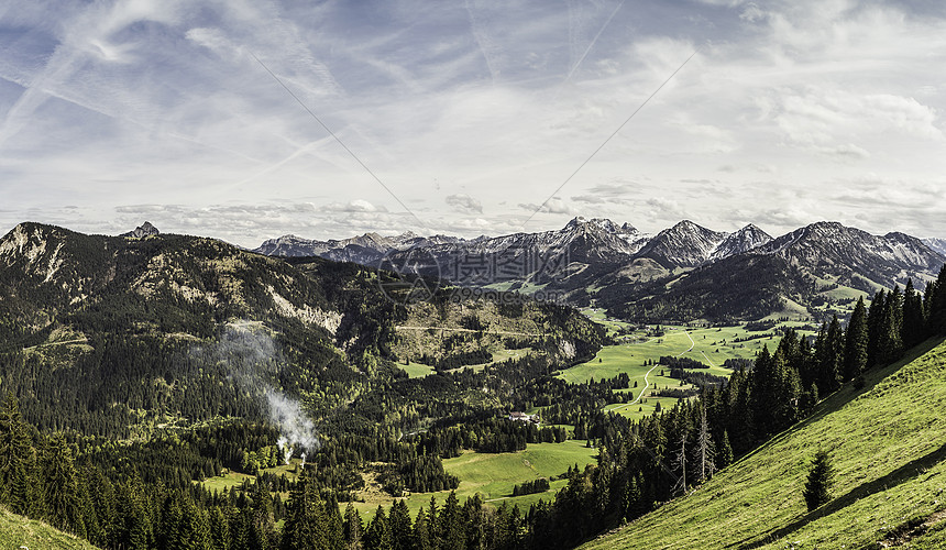 德国巴伐利亚附近的山谷图片