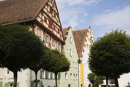 德国巴伐利亚中世纪诺林镇图片