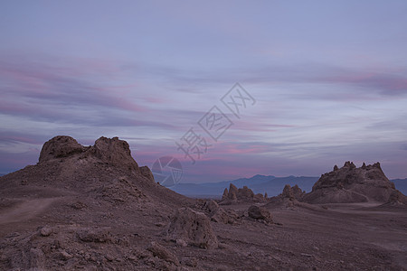 美国加利福尼亚州特罗纳Trona黄昏时的景色图片