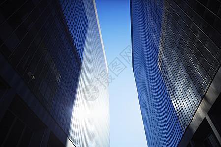 美国纽约布鲁克林摩天大楼背景