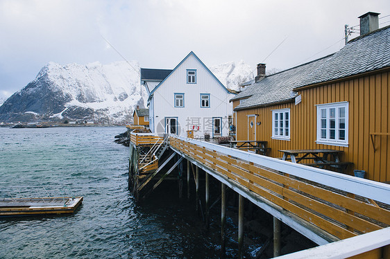 挪威传统建筑图片