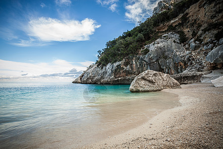 海岸和岩石滩图片