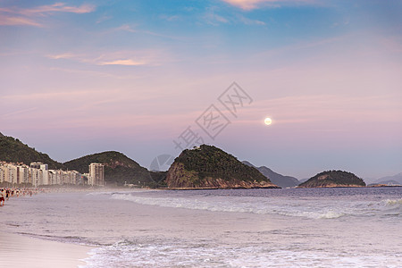 巴西里约热内卢科帕卡巴纳海滩图片