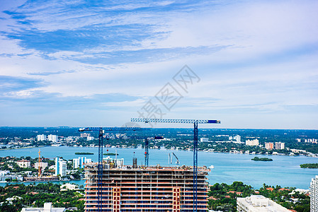 美国佛罗里达州迈阿密松尼群岛摩天大楼建造图片