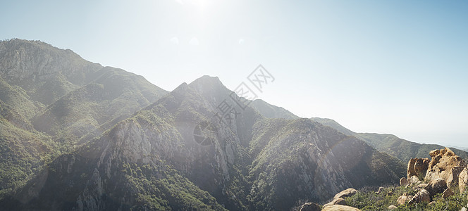 美国加利福尼亚州圣芭拉山地景观图片