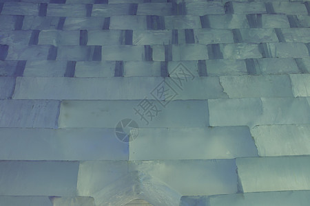 阿拉斯加费尔班克附近的堆积冰块图片