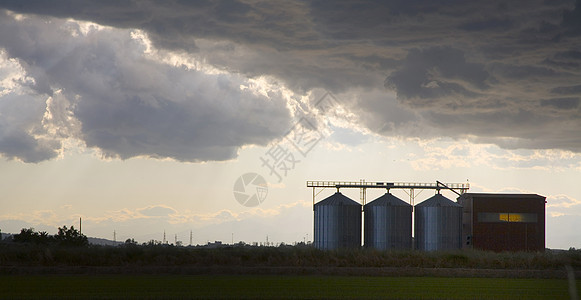 意大利皮埃蒙特水稻加工厂图片