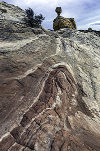 白口袋美国亚利桑那州帕里海台图片