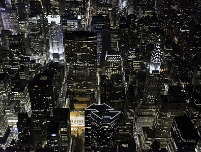 美国纽约克莱斯勒大楼中城全景
图片