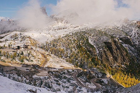 意大利多洛米特阿尔卑斯山南蒂罗图片