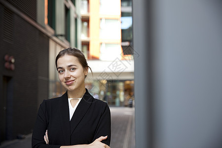 商业女人的肖像图片