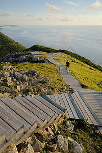 加拿大新斯科舍布雷顿角岛的景色图片