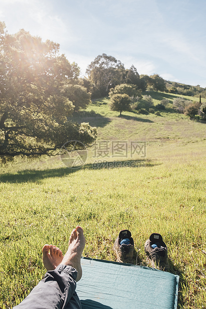 美国加利福尼亚州费尔法克斯山丘风景图片