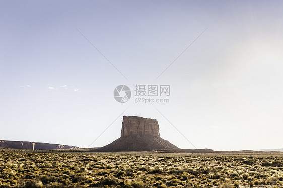 美国亚利桑那州岩石形成景观图片