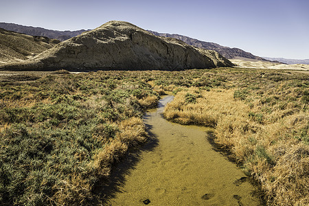 美国加利福尼亚州谷公园沙漠流图片