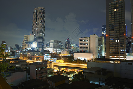 泰国曼谷城市夜景图片