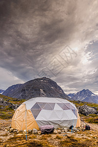 在格陵兰韦斯特伦州纳萨克的帐篷图片