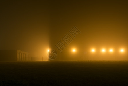 荷兰弗里斯重雾区商业公园图片
