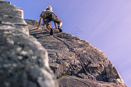 加拿大斯夸米什酋长的攀登者图片