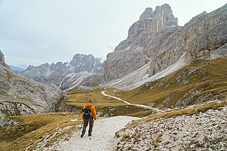 意大利卡纳泽特伦蒂诺阿尔托迪格的登山者图片