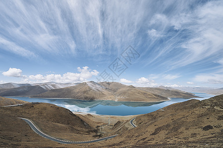 西藏的山水风光图片