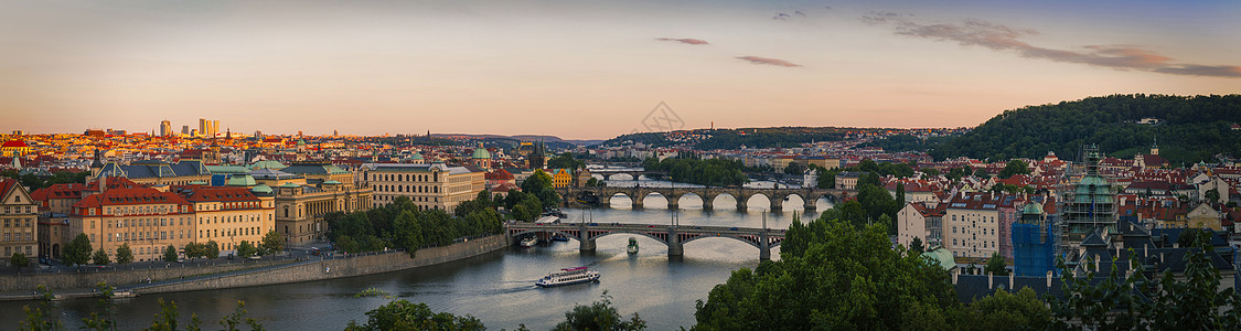 捷克布拉格背景图片