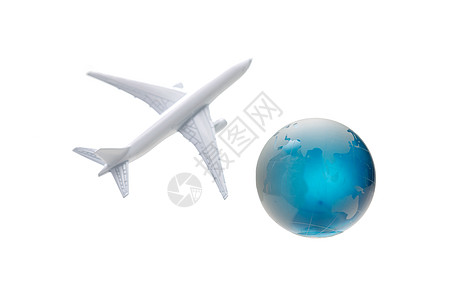 飞机模型飞机地球图片