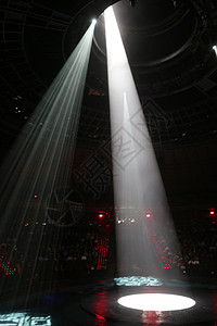美国艺术剧院内舞台与灯光背景