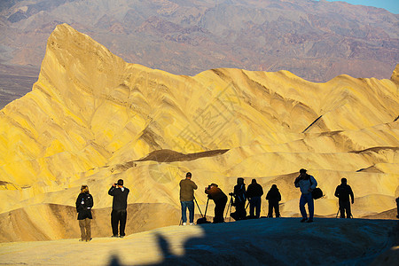 大盆地沙漠美国谷拍照的摄影师们背景图片