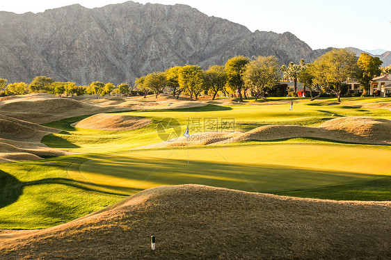 休闲活动彩色图片水平构图高尔夫球场图片