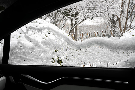 立冬二十四节气环境大雪后的景象图片