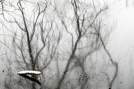 立冬二十四节气环境大雪后的景象图片