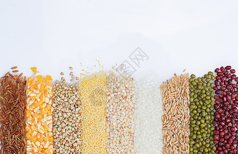 五谷杂粮健康食物高粱米高清图片