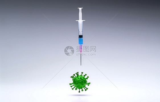 打针生物学微生物学注射器和图片