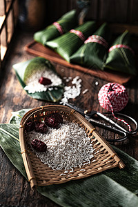 传统节日美食粽子图片