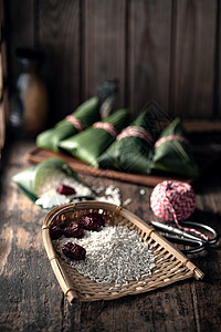 传统节日美食粽子图片