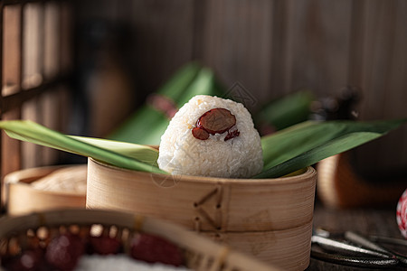 端午美食糯米粽子图片