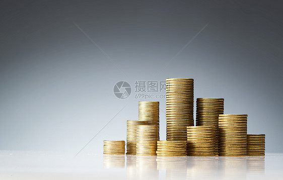 大量金币图片