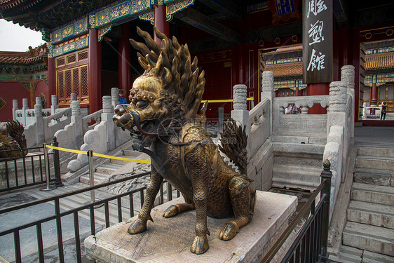北京故宫铜像图片