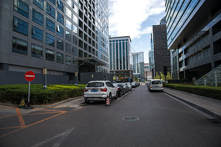 门口摄影购物中心北京金融街背景