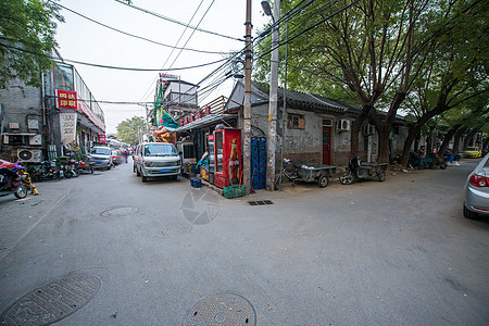 旅游胜地胡同商业区北京后海酒吧街图片