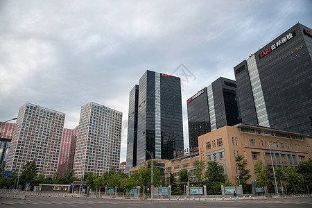 城市CBD的摩天大楼景象图片